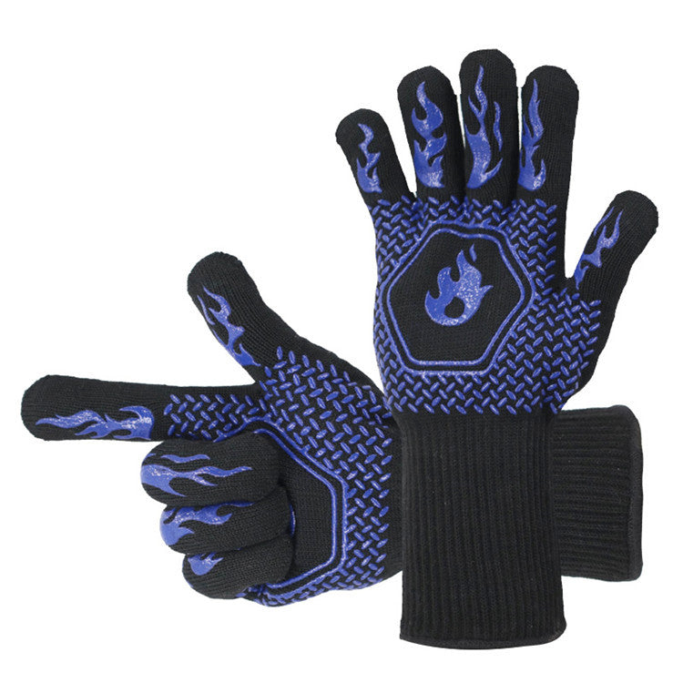 High-Temperature Heat Resistant BBQ Gloves (1 Pair)